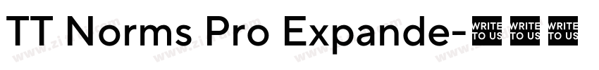 TT Norms Pro Expande字体转换